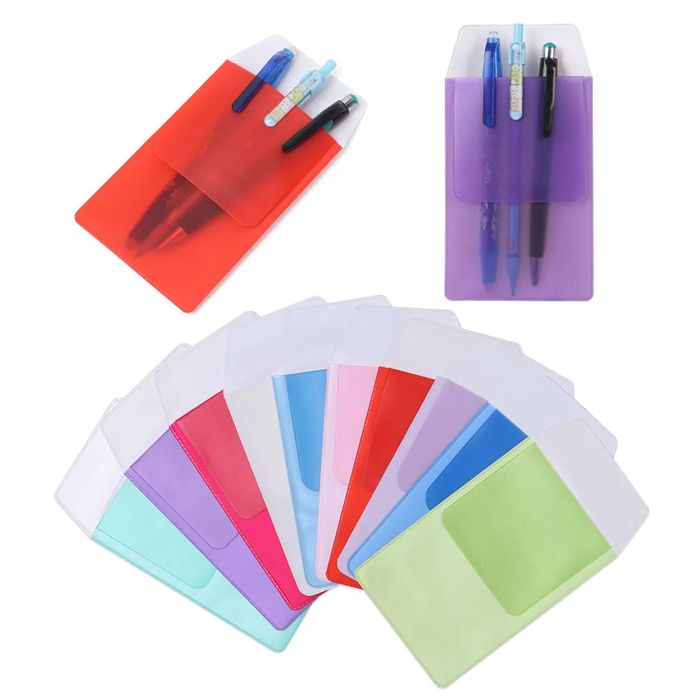 2Pcs Multi-color Pocket Protector Leak-Proof PVC Pen Pouch Bag Doctors Nurses for Pen Leaks Hospital Office Supplies
2Pcs Multi-color Pocket Protector Leak-Proof PVC Pen Pouch Bag Doctors Nurses for Pen Leaks Hospital Office Supplies