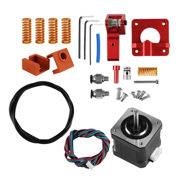 Spring Double Pulley Extruder Kit For Ender-3 PTFE 3d Printer Accessories Aluminum alloy DIY Nozzle Replacement
Spring Double Pulley Extruder Kit For Ender-3 PTFE 3d Printer Accessories Aluminum alloy DIY Nozzle Replacement