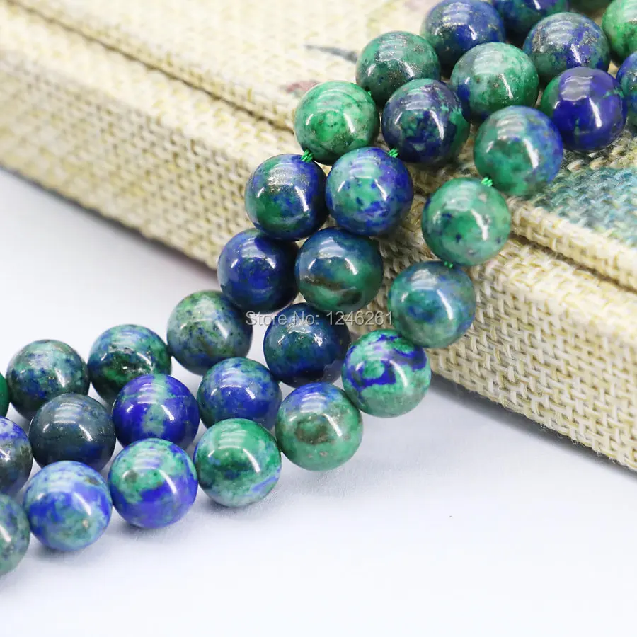 8mm Fashion Lapis lazuli Azurite Chrysocolla Beads Accessories Crafts Loose Beads Natural Stone DIY Jewelry Making Design 15inch
8mm Fashion Lapis lazuli Azurite Chrysocolla Beads Accessories Crafts Loose Beads Natural Stone DIY Jewelry Making Design 15inch