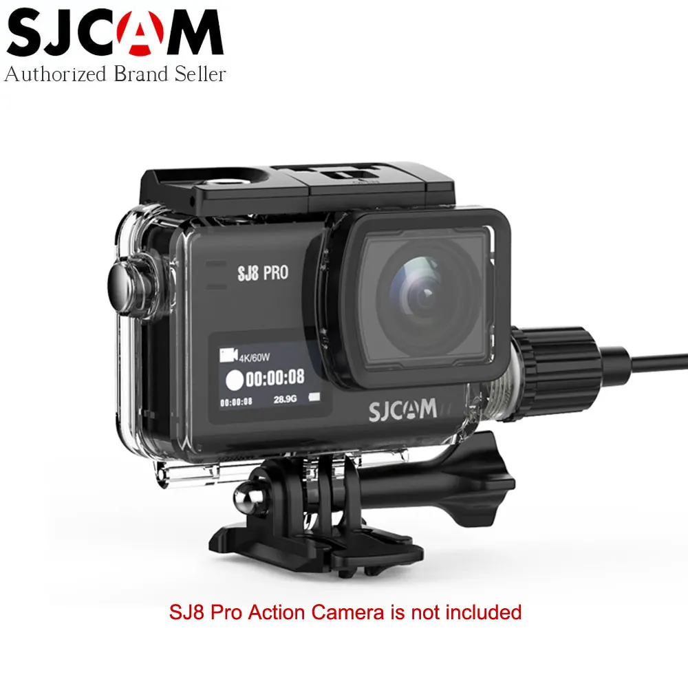 Original SJCAM SJ8 Pro / SJ8 Plus / SJ8 AIR Waterproof Charging Case Housing Cable For Motorcycle And Outdoor Charging Using
Original SJCAM SJ8 Pro / SJ8 Plus / SJ8 AIR Waterproof Charging Case Housing Cable For Motorcycle And Outdoor Charging Using