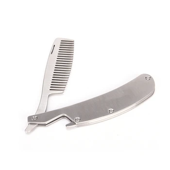 Mini Men's Folding Beard Comb Beard Brush Elegant Anti-Static Pocket Hair Brush Mustache Beard Comb
Mini Men's Folding Beard Comb Beard Brush Elegant Anti-Static Pocket Hair Brush Mustache Beard Comb