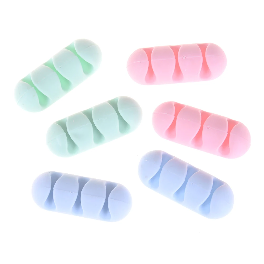 Silicon Charger Cable Holder Clips for Phone Caldecott Cable Ties clip Cable Winder Earphone Cable Organizer Wire Storage
Silicon Charger Cable Holder Clips for Phone Caldecott Cable Ties clip Cable Winder Earphone Cable Organizer Wire Storage