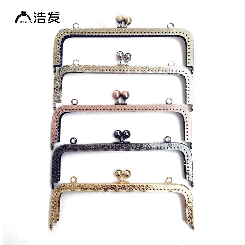 HAOFA 20cm Bag Accessories Large Size Square Metal Embossing Kiss Clasp Purse Frame Metal Clutch Bag Frame for Bag Sewing Craft
HAOFA 20cm Bag Accessories Large Size Square Metal Embossing Kiss Clasp Purse Frame Metal Clutch Bag Frame for Bag Sewing Craft