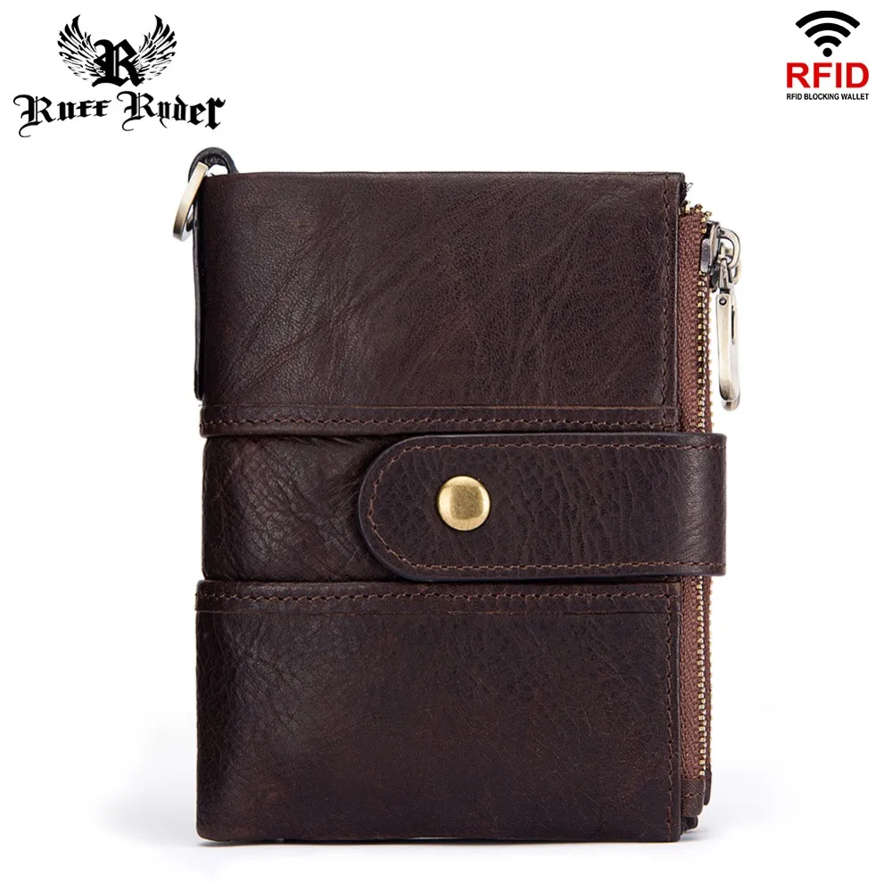 RUFF RYDER 100% Genuine Cowhide Leather Men Rfid Wallet Pocket Coin Purse Short Male Money Bag High Quality Designer Mini Walet
RUFF RYDER 100% Genuine Cowhide Leather Men Rfid Wallet Pocket Coin Purse Short Male Money Bag High Quality Designer Mini Walet