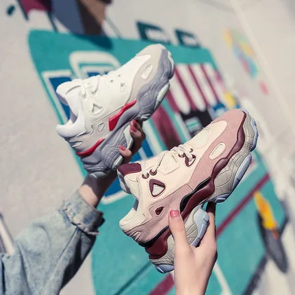 Old shoes women 2019 spring new spring and autumn wild ins super fire net red wisdom smoke running tide
Old shoes women 2019 spring new spring and autumn wild ins super fire net red wisdom smoke running tide