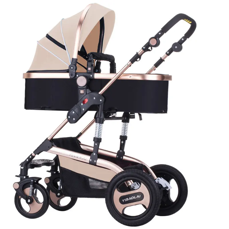 Luxury Baby Stroller High Landscape Baby Carriage European Pram Suit for Lying and Seat folding Pram stroller for Child
Luxury Baby Stroller High Landscape Baby Carriage European Pram Suit for Lying and Seat folding Pram stroller for Child