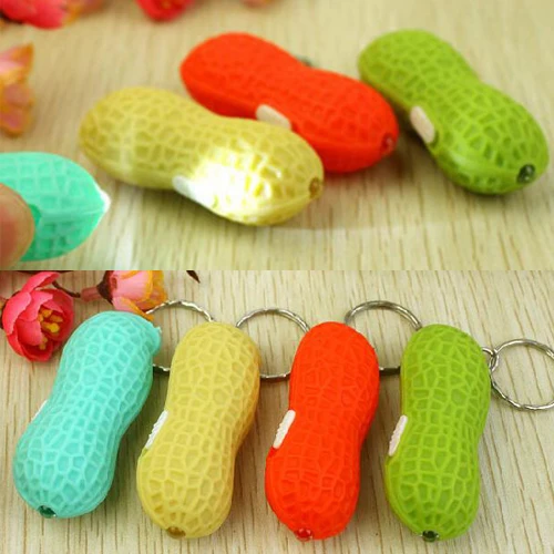 Cute Peanut Shape Creative Keychain Simulation Multicolor New Led Illuminated Plastic Food Keychain Random Color Led Light Tool
Cute Peanut Shape Creative Keychain Simulation Multicolor New Led Illuminated Plastic Food Keychain Random Color Led Light Tool