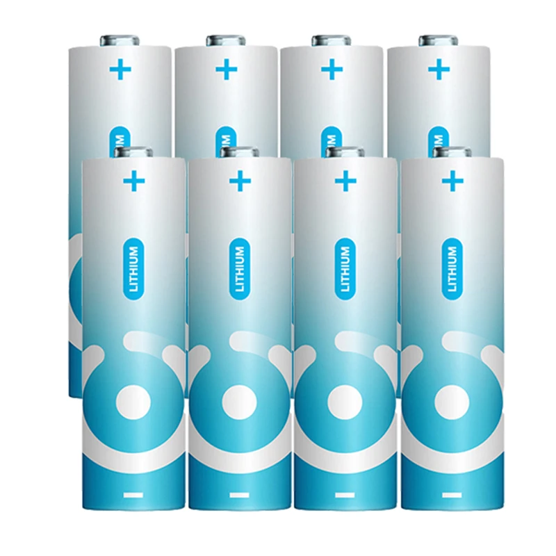 8PCS 1.5V AA Lithium battery 3000mah NICE LR6 AM3 2A LiFeS2 dry cell NOT rechargeable for camera toys electric shaver toothbrush
8PCS 1.5V AA Lithium battery 3000mah NICE LR6 AM3 2A LiFeS2 dry cell NOT rechargeable for camera toys electric shaver toothbrush