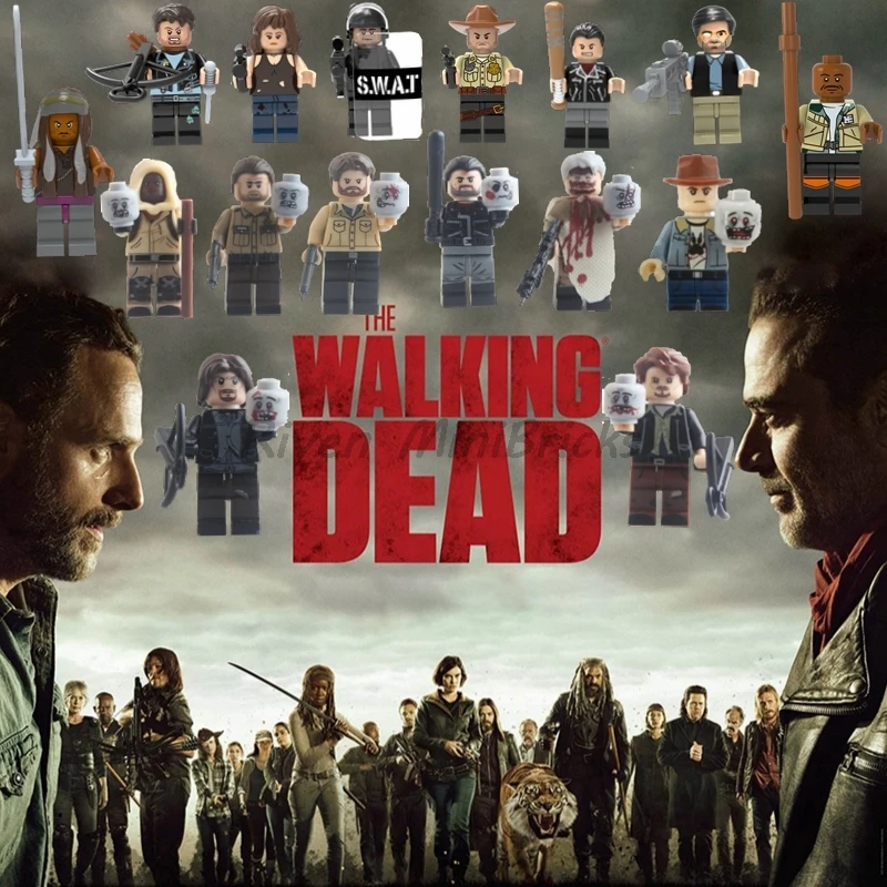 The Walking Dead Legoing Movie Building Block Carol Michonne Daryl Dixon Maggie Green Morgan Rick Grimes Negan Toys For Children
The Walking Dead Legoing Movie Building Block Carol Michonne Daryl Dixon Maggie Green Morgan Rick Grimes Negan Toys For Children