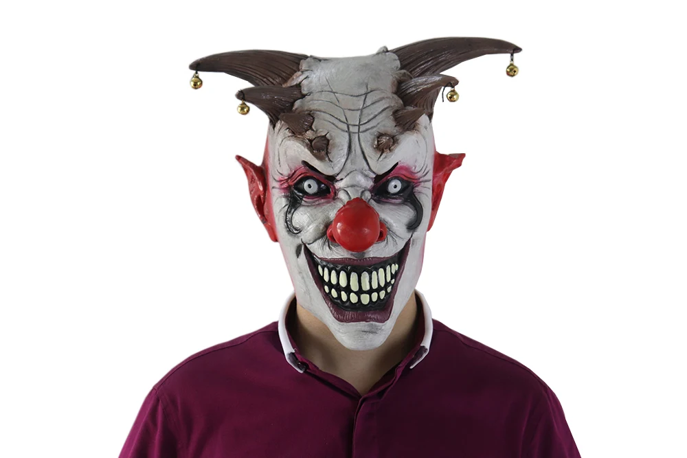 Funny Adult Party Mask Latex Clown Cosplay Full Face Joker Mask Halloween Party Masquerade Costume Props
Funny Adult Party Mask Latex Clown Cosplay Full Face Joker Mask Halloween Party Masquerade Costume Props