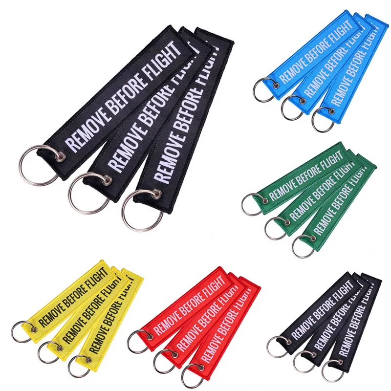 Doreen Box Remove Before Flight Fashion Tags Keychain Keyring Rectangle Polyester Embroidery Message 2019
Doreen Box Remove Before Flight Fashion Tags Keychain Keyring Rectangle Polyester Embroidery Message 2019