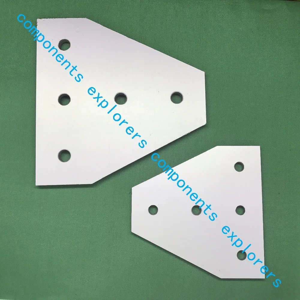 2020T-5-connection plate for reinforcement of profiles,10pcs/lot. 
2020T-5-connection plate for reinforcement of profiles,10pcs/lot.