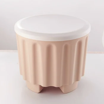Multi-purpose Stool with Removable Lid Stackable Stool Storing Stool Chair with Storage Function
Multi-purpose Stool with Removable Lid Stackable Stool Storing Stool Chair with Storage Function