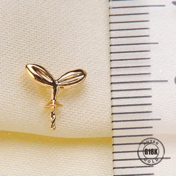 Solid 18k Yellow Gold pendant connector,cup and peg bead cap for necklace,earring,dangle sterling silver jewelry ,1 piece
Solid 18k Yellow Gold pendant connector,cup and peg bead cap for necklace,earring,dangle sterling silver jewelry ,1 piece