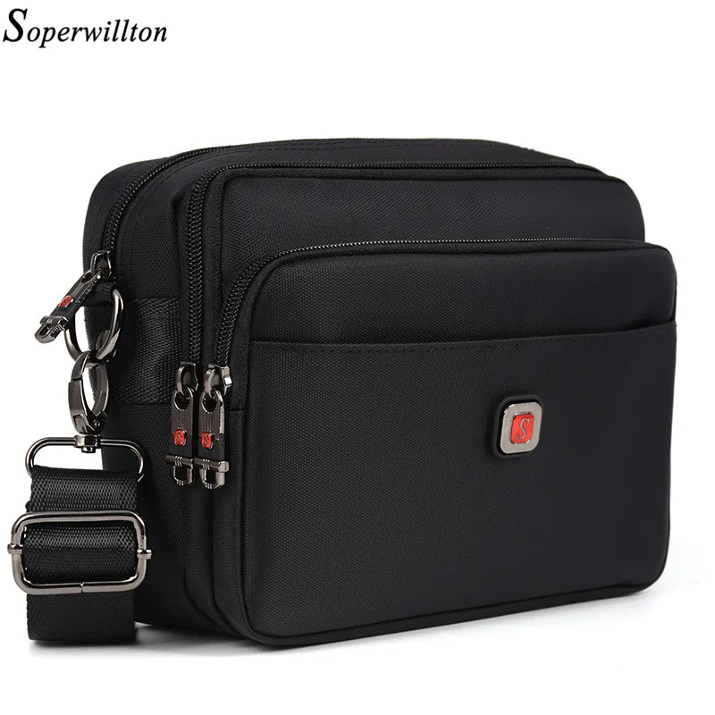 Soperwillton Men's Bag Male Bag Brand Bag Men Oxford Messenger Bag Crossbody Man Famous Brand Design Black Bolsa Masculina #1053
Soperwillton Men's Bag Male Bag Brand Bag Men Oxford Messenger Bag Crossbody Man Famous Brand Design Black Bolsa Masculina #1053