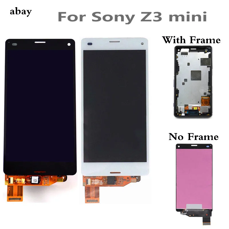 LCD For SONY Xperia Z3 Compact Display Touch Screen with Frame Z3 Mini D5803 D5833 For SONY Xperia Z3 Compact Display 4.6''
LCD For SONY Xperia Z3 Compact Display Touch Screen with Frame Z3 Mini D5803 D5833 For SONY Xperia Z3 Compact Display 4.6''