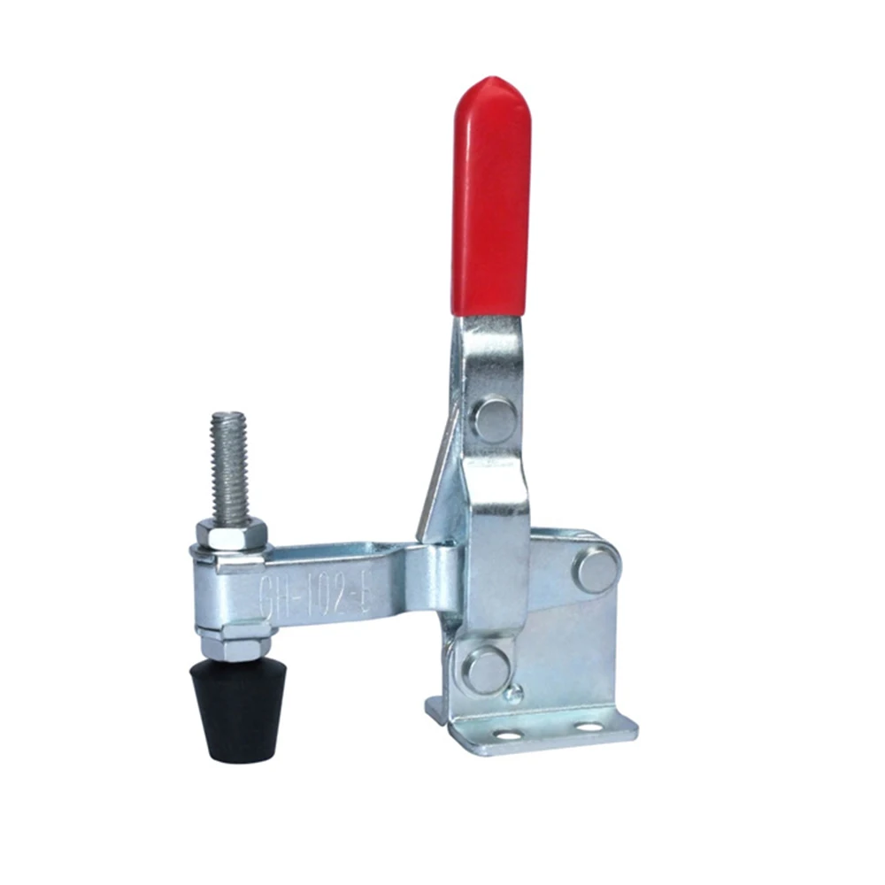 Pull Toggle Clamp Galvanized Iron Fixation Toggle Clamp 10mm Clamp Hand Tool for Welding Vertical Toggle Clamp Inspection