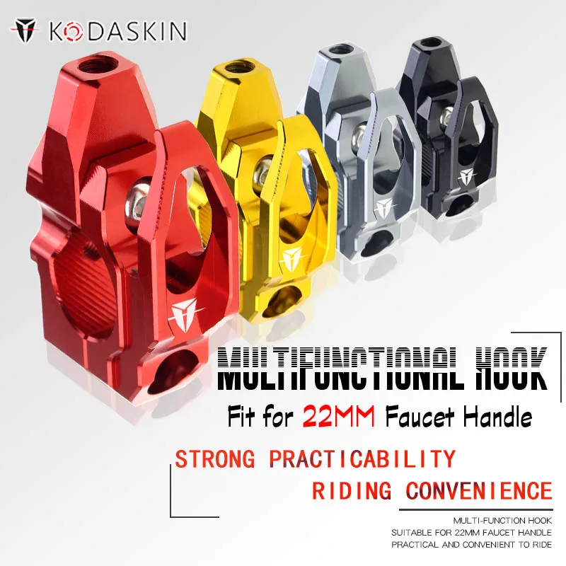 KODASKIN Motorcycle CNC Aluminum Hook Carry Helmet Luggage for HONDA NC750X DL650 DL1000 NINJA400 KAWASAKI BMW F800 All Models
KODASKIN Motorcycle CNC Aluminum Hook Carry Helmet Luggage for HONDA NC750X DL650 DL1000 NINJA400 KAWASAKI BMW F800 All Models