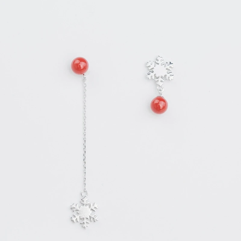 Asymmetry Snowflake Sweet 925 Sterling Silver Not Allergy Literary Temperament Personality Fashion Female Dangle Earrings SEA268
Asymmetry Snowflake Sweet 925 Sterling Silver Not Allergy Literary Temperament Personality Fashion Female Dangle Earrings SEA268