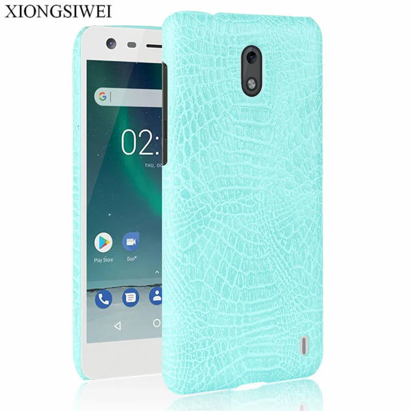 For Nokia 2 Case 2017 5.0 Luxury PU Leather Hard Plastic Back Cover Phone Nokia2 TA-1029 TA-1035 | Мобильные телефоны и
