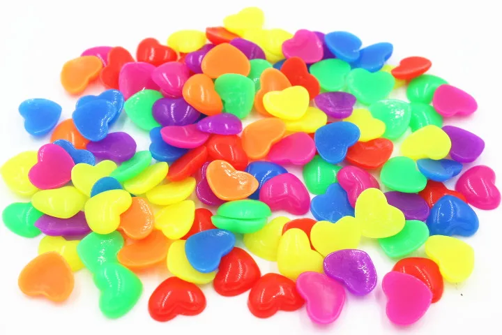 100pcs/lot flat back resin cabochons accessories DIY resin kawaii heart mix colors 14mm
100pcs/lot flat back resin cabochons accessories DIY resin kawaii heart mix colors 14mm