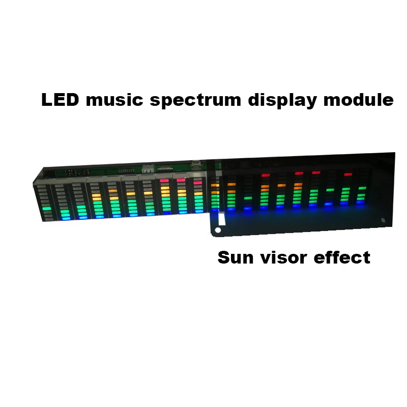 Colorful LED Music Spectrum Display Analyzer 20 Segments 10 Levels MP3 PC Amplifier Audio Level Indicator Music
Colorful LED Music Spectrum Display Analyzer 20 Segments 10 Levels MP3 PC Amplifier Audio Level Indicator Music
