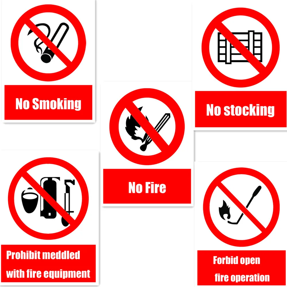 Warning Safety Sign Self-adhesive Stickers No Smoking 15x20cm For Schools Hotels The Mall Vinyl Sticker No Fire
Warning Safety Sign Self-adhesive Stickers No Smoking 15x20cm For Schools Hotels The Mall Vinyl Sticker No Fire
