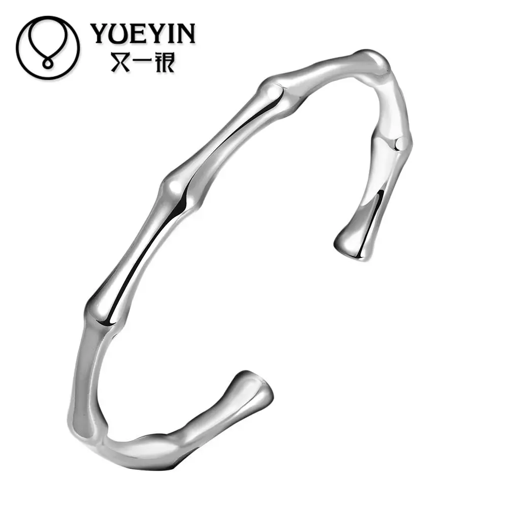Silver Plaed Bangle for women Bamboo design men wedding jewelry B095 wedding engagement for gift
Silver Plaed Bangle for women Bamboo design men wedding jewelry B095 wedding engagement for gift