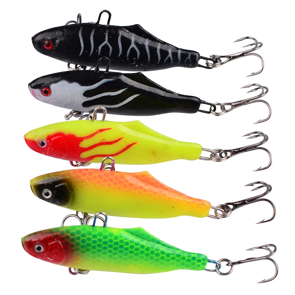 1Pcs New Type Soft Lure VIB Fishing Bait Wobbler Jig Head Pesca Isca Artificial Fly Fishing Tackle 3D eyes VMC Hook 62mm 15g
1Pcs New Type Soft Lure VIB Fishing Bait Wobbler Jig Head Pesca Isca Artificial Fly Fishing Tackle 3D eyes VMC Hook 62mm 15g