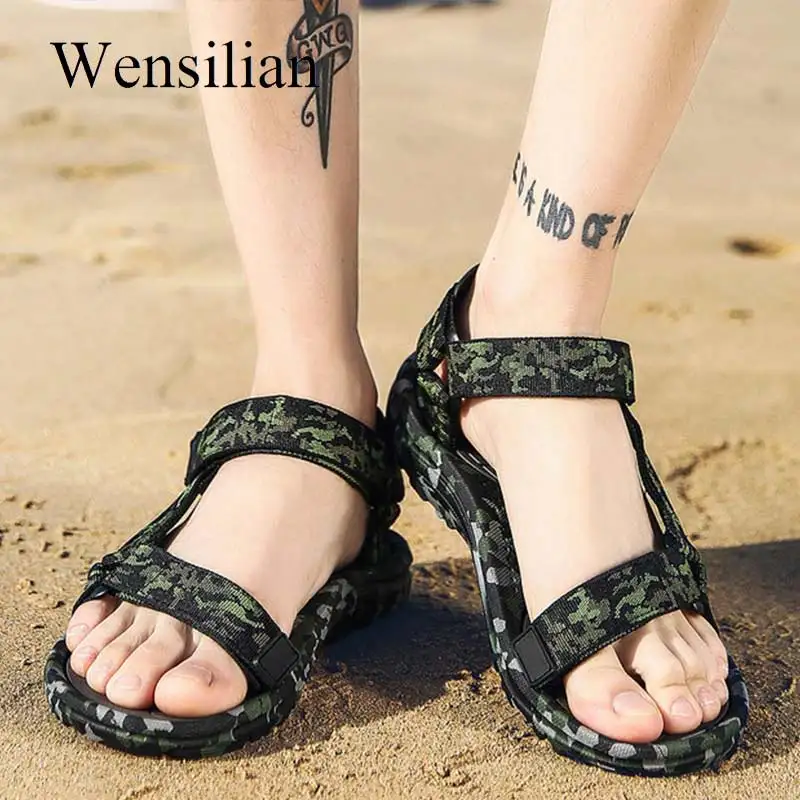 Camouflage Sandals Men Gladiator Sandals Flip Flops Summer Beach Shoes Male Slippers Slides Sandalia Masculina Zapatos De Hombre
Camouflage Sandals Men Gladiator Sandals Flip Flops Summer Beach Shoes Male Slippers Slides Sandalia Masculina Zapatos De Hombre
