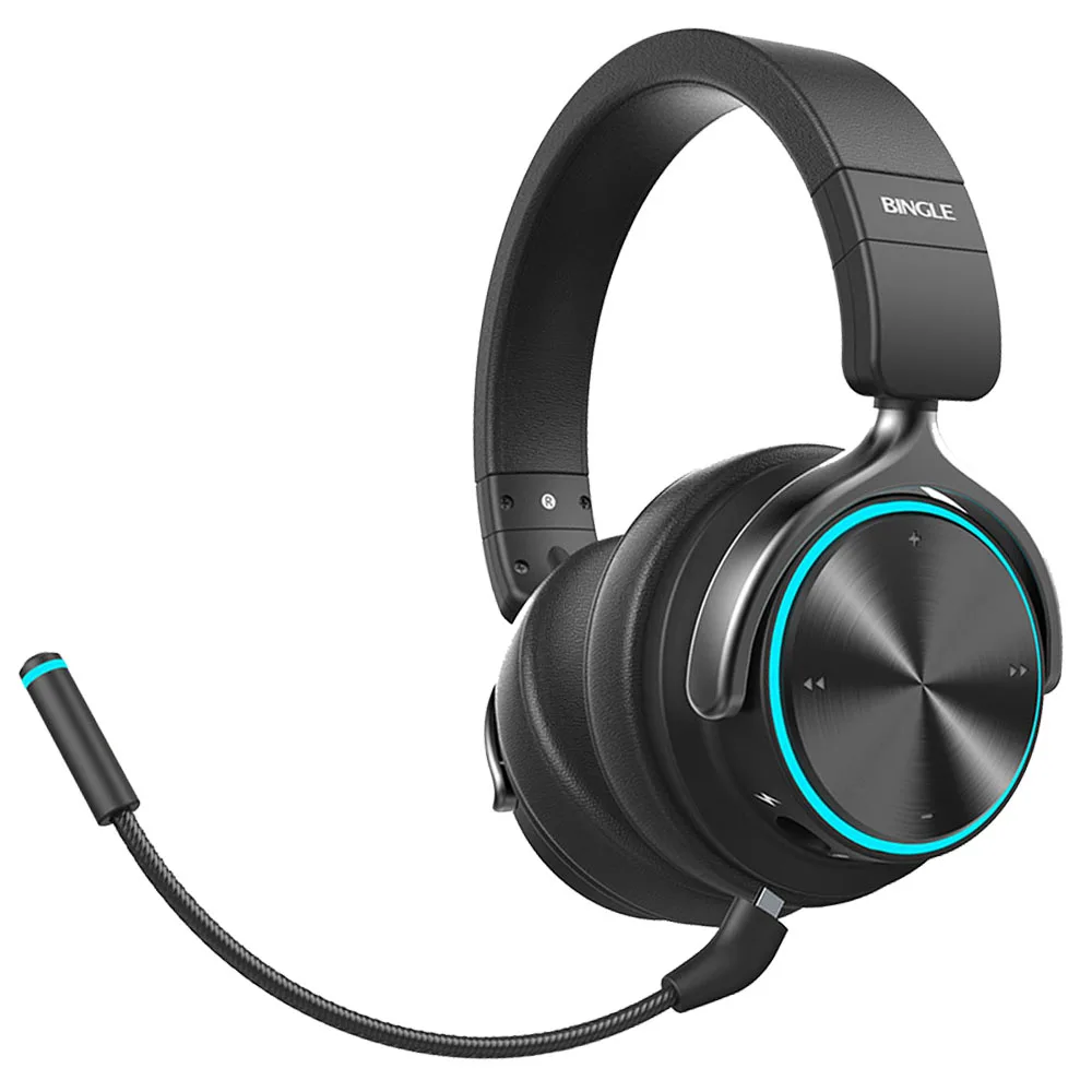 Bingle Q3 High Quality Metal RGB Overhead Inalambrico Game Wired Bluetooth Headphones Gamer Wireless Head phones Gaming Headsets
Bingle Q3 High Quality Metal RGB Overhead Inalambrico Game Wired Bluetooth Headphones Gamer Wireless Head phones Gaming Headsets