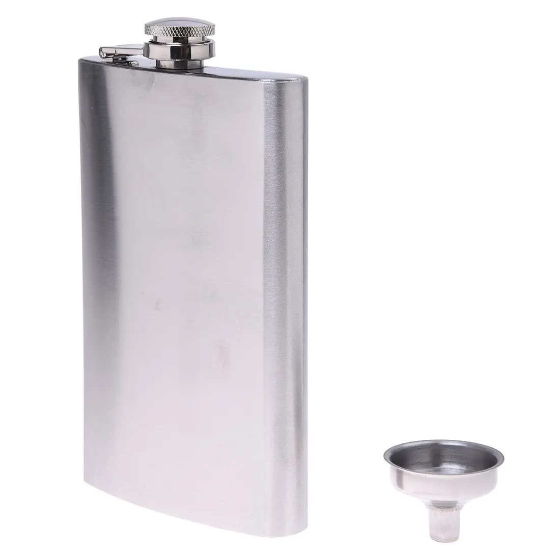 Whiskey Pocket 10oz Hip Flask Liquor Alcohol Wine Bottle Oil/Liquid Water Petrol Pot with Cap + 8mm Mini Funnel for Kitchen Use
Whiskey Pocket 10oz Hip Flask Liquor Alcohol Wine Bottle Oil/Liquid Water Petrol Pot with Cap + 8mm Mini Funnel for Kitchen Use