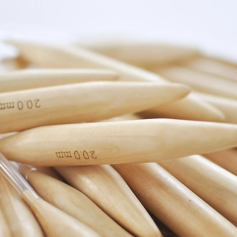 Circular needle needle wood bamboo needle sweater needle stitch Crochet ring Iceland needle diameter 25mm, 20mm, 15mm
Circular needle needle wood bamboo needle sweater needle stitch Crochet ring Iceland needle diameter 25mm, 20mm, 15mm