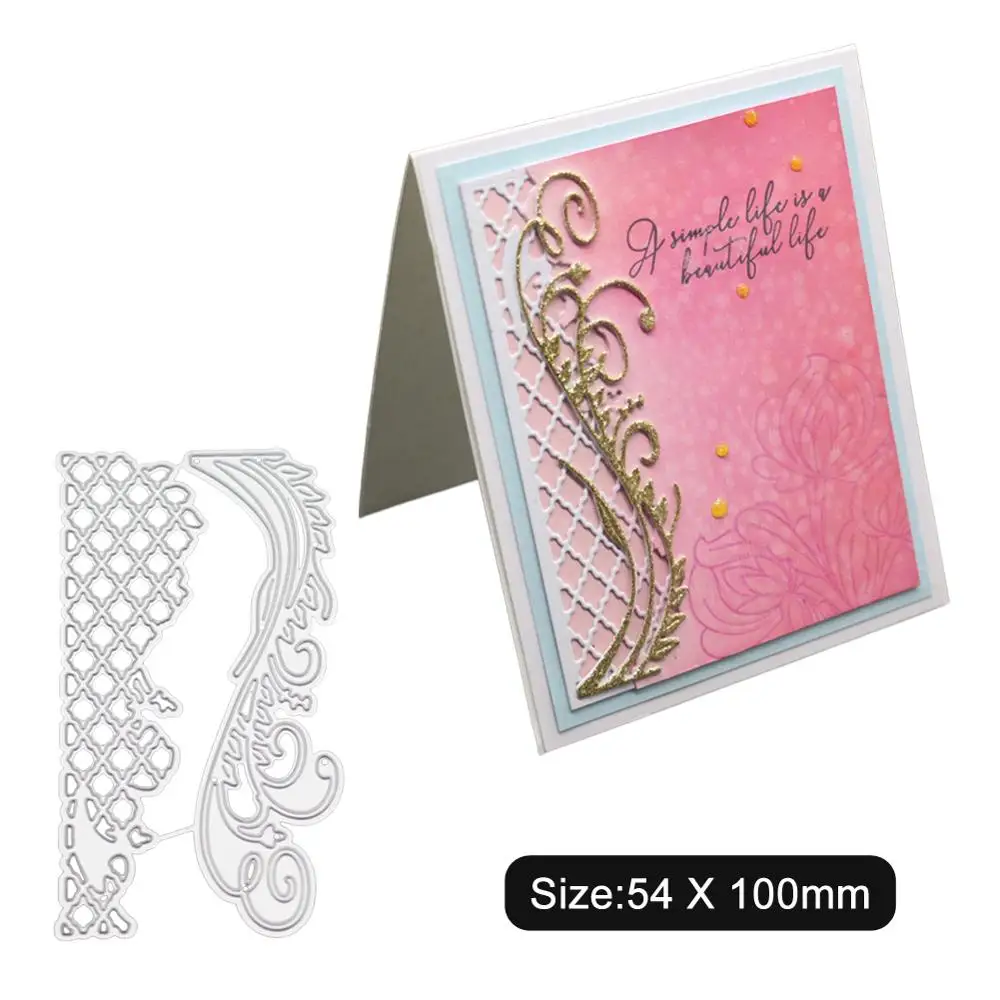 Lace Hollow Border Metal Cutting Dies Stencil Frame Making Scrapbook Greeting Card edge Embossing Template Crafts New Arrivage
Lace Hollow Border Metal Cutting Dies Stencil Frame Making Scrapbook Greeting Card edge Embossing Template Crafts New Arrivage