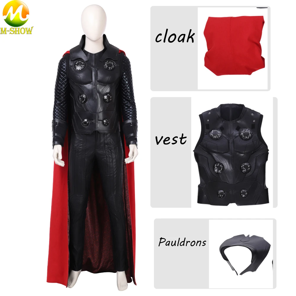 Avengers Infinity War Thor Vest Sleeveless Shirt Sport Fitness Cosplay Costume