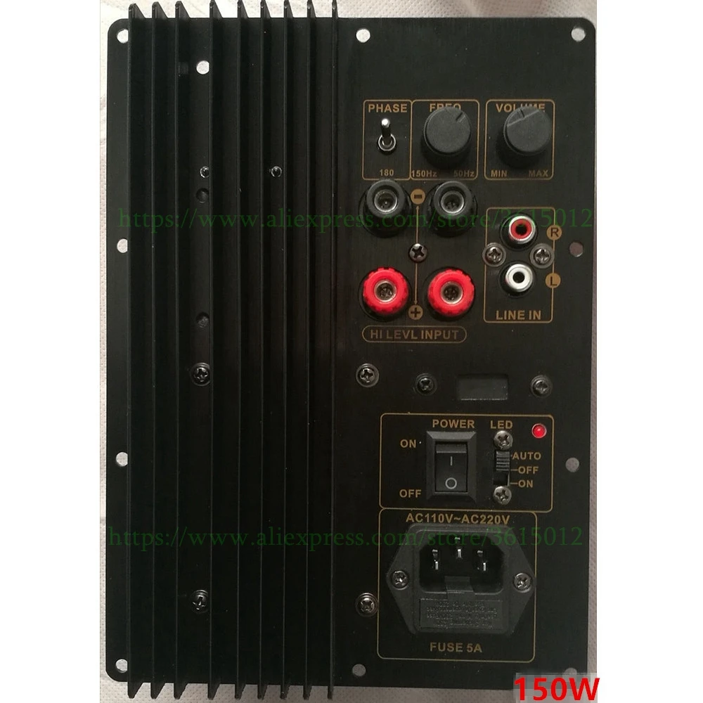 150W 110V~220V 2.0 channel heavy subwoofer TDA8950 Subwoofer digital dual-channel Active Power Amp Board
150W 110V~220V 2.0 channel heavy subwoofer TDA8950 Subwoofer digital dual-channel Active Power Amp Board