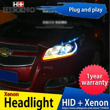Hireno Headlamp for 2012 2013 2014 Chevrolet Malibu Headlight Headlight Assembly LED DRL Angel Lens Double Beam HID Xenon 2pcs
Hireno Headlamp for 2012 2013 2014 Chevrolet Malibu Headlight Headlight Assembly LED DRL Angel Lens Double Beam HID Xenon 2pcs