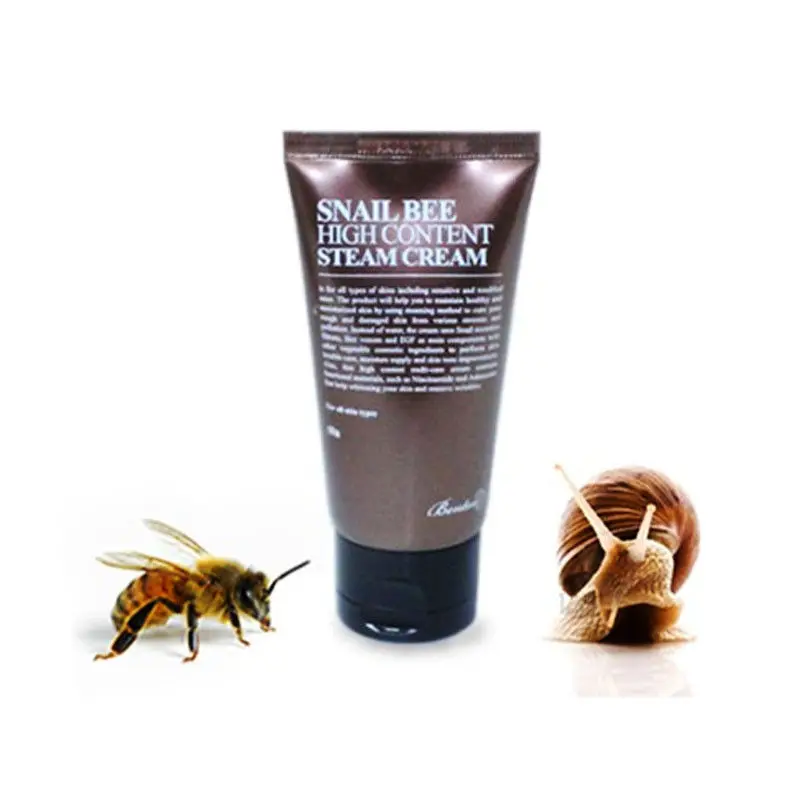 BENTON Snail Bee High Content Steam Cream Tube 50g Snail Cream Face Skin Care Whitening Anti Wrinkle Day Creams Kroean Cosmetics
BENTON Snail Bee High Content Steam Cream Tube 50g Snail Cream Face Skin Care Whitening Anti Wrinkle Day Creams Kroean Cosmetics