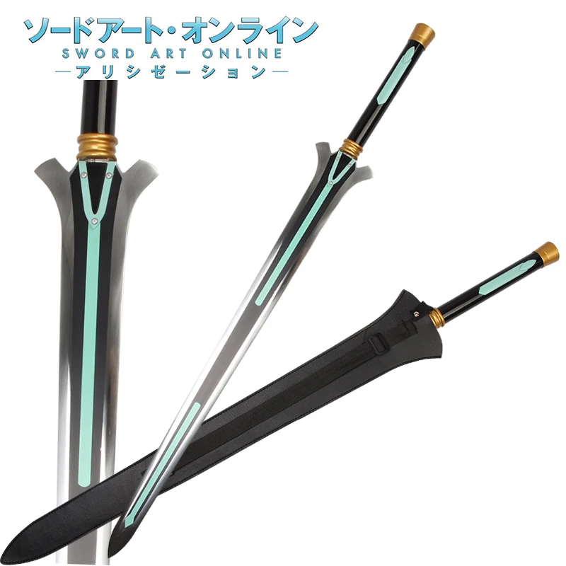 Free Shipping Kirito Sword Art Online Ordinal Scale Movie Real Blade Leather Sheath Cosplay Props-No Sharp Supply
Free Shipping Kirito Sword Art Online Ordinal Scale Movie Real Blade Leather Sheath Cosplay Props-No Sharp Supply
