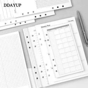 A5 A6 Loose Leaf Notebook Refill Spiral Binder Inner Page Diary Weekly Monthly Planner To Do List Line Dot Grid Inside Paper
A5 A6 Loose Leaf Notebook Refill Spiral Binder Inner Page Diary Weekly Monthly Planner To Do List Line Dot Grid Inside Paper