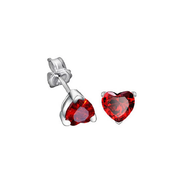 925 pure silver garnet stud earring brief fresh all-match heart earring anti-allergic birthday gift
925 pure silver garnet stud earring brief fresh all-match heart earring anti-allergic birthday gift