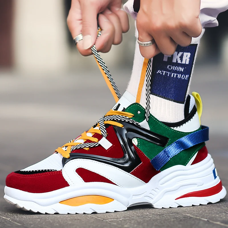 2019 Harajuku Autumn Vintage Sneakers Men Breathable Mesh Casual Shoes Men Comfortable Fashion Tenis Masculino Adulto Sneakers
2019 Harajuku Autumn Vintage Sneakers Men Breathable Mesh Casual Shoes Men Comfortable Fashion Tenis Masculino Adulto Sneakers