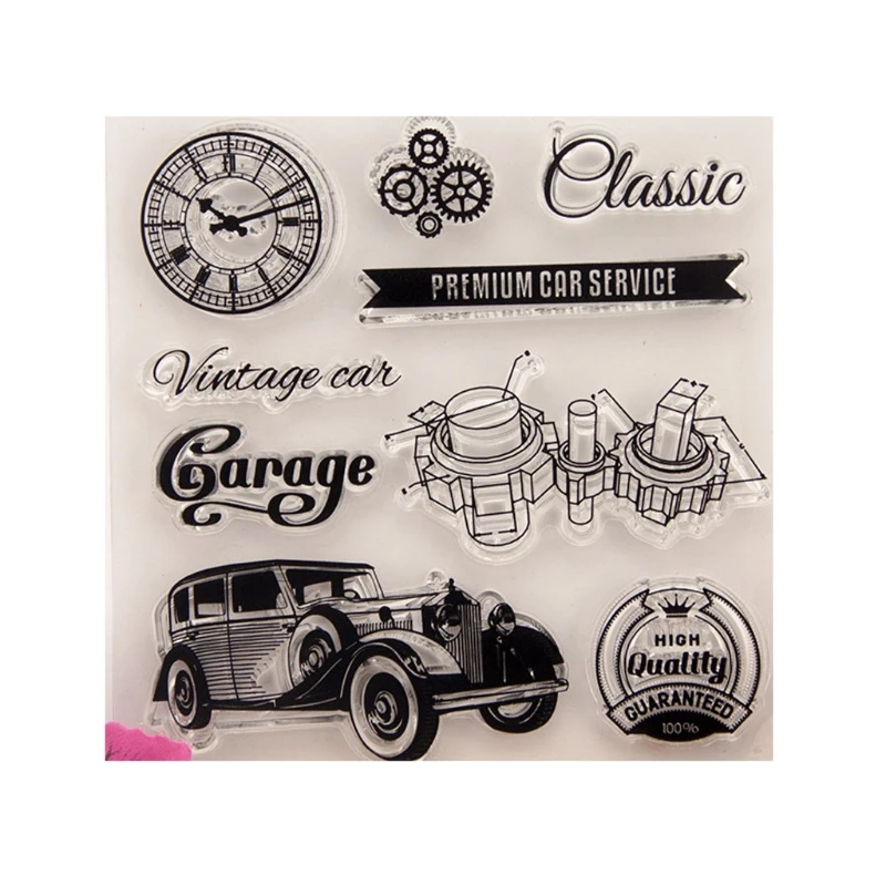 Vintage Car Clear Silicone Rubber Seal Stamp for DIY Album Scrapbooking Photo Card Decor
Vintage Car Clear Silicone Rubber Seal Stamp for DIY Album Scrapbooking Photo Card Decor