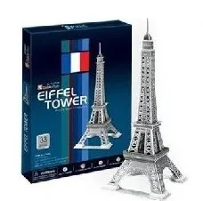 T0392 3D Puzzles Paris Eiffel Tower DIY Building Paper Model Kids Silver Color 33 Pieces Creative Children's educational toys
T0392 3D Puzzles Paris Eiffel Tower DIY Building Paper Model Kids Silver Color 33 Pieces Creative Children's educational toys