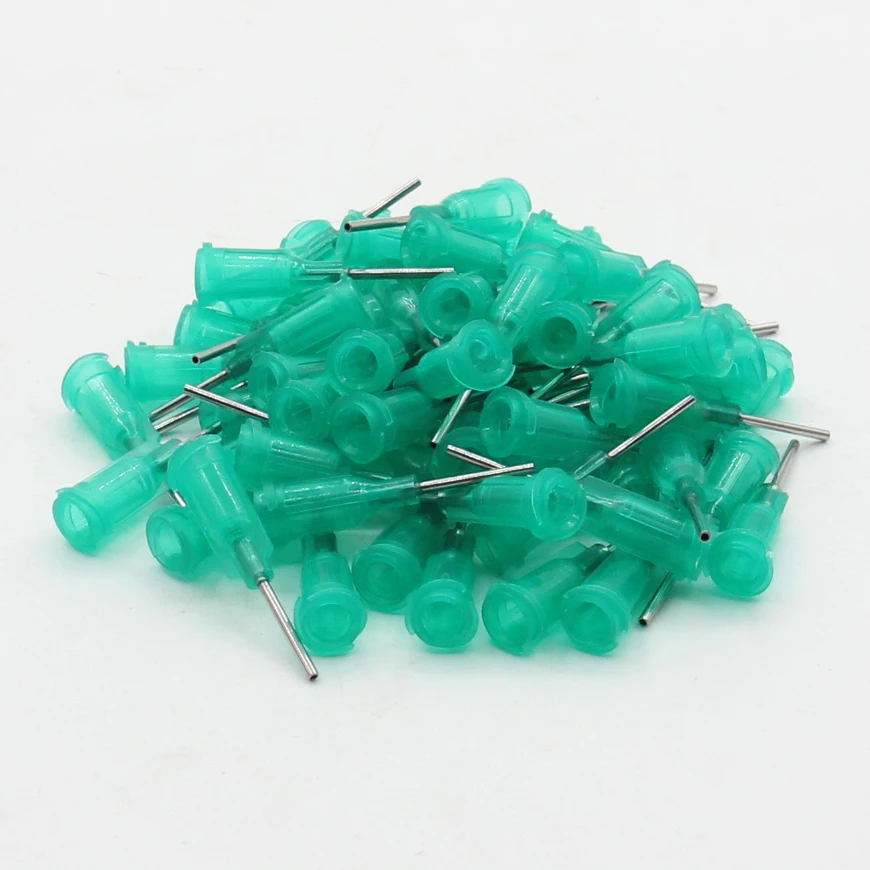 100Pc/lot 18G x 30mm Precision passivated S.S. Dispense Tip with PP Safetylok hub, glue dispenser needles
100Pc/lot 18G x 30mm Precision passivated S.S. Dispense Tip with PP Safetylok hub, glue dispenser needles