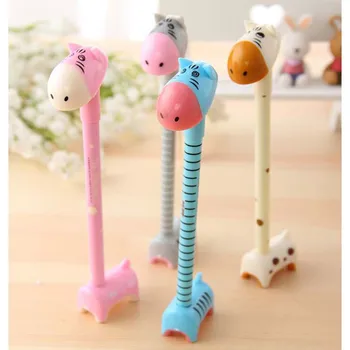 36pcs/ lot Hot Sale Cartoon Ball Pen Lovely Can Stand Hippo Pen Little Donkey Ball-Point Pen Color Random Drop school pen
36pcs/ lot Hot Sale Cartoon Ball Pen Lovely Can Stand Hippo Pen Little Donkey Ball-Point Pen Color Random Drop school pen