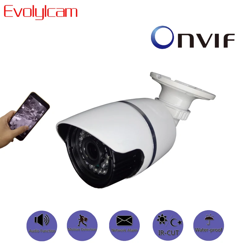 Evolylcam Audio 720P 1MP/ 960P 1.3MP/ 1080P 2MP HD IP Camera Network Alarm Onvif P2P CCTV Camera IR Bullet Security Surveillance
Evolylcam Audio 720P 1MP/ 960P 1.3MP/ 1080P 2MP HD IP Camera Network Alarm Onvif P2P CCTV Camera IR Bullet Security Surveillance