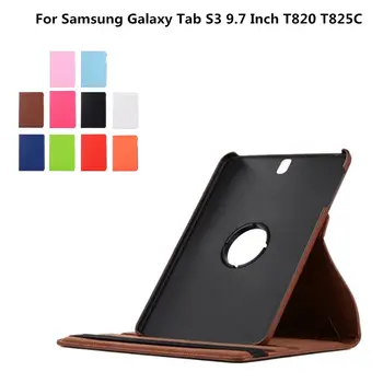 360 Degrees Rotating Litchi PU Leather Flip Cover Case for Samsung GALAXY Tab S3 T820 T825 SM-T825C 10.1 inch Funda Tablet 
360 Degrees Rotating Litchi PU Leather Flip Cover Case for Samsung GALAXY Tab S3 T820 T825 SM-T825C 10.1 inch Funda Tablet