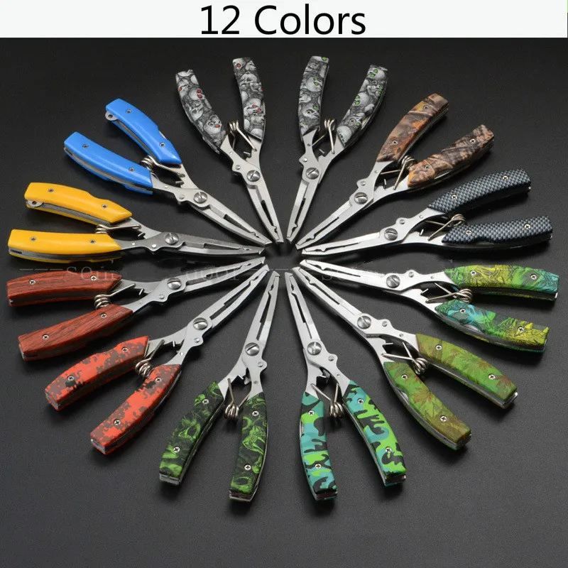12 Colors Fishing Pliers Fish Line Cutter Light Lure Grip Scissors Mini Fish Forceps Hook Remover Multi-function Fishing Tackles
12 Colors Fishing Pliers Fish Line Cutter Light Lure Grip Scissors Mini Fish Forceps Hook Remover Multi-function Fishing Tackles