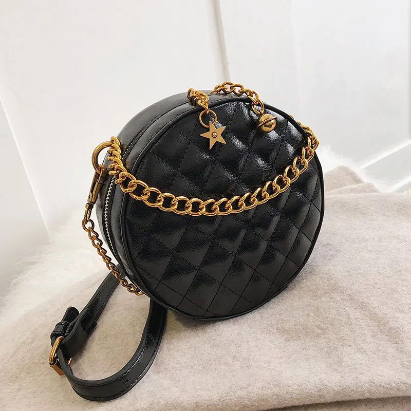 Plaid Round Bag Girl Shoulder Bags Designer Lattice Star Leather Chain Shoulder Bags Crossbody Mini Bag Totes Handbags Bolsa
Plaid Round Bag Girl Shoulder Bags Designer Lattice Star Leather Chain Shoulder Bags Crossbody Mini Bag Totes Handbags Bolsa